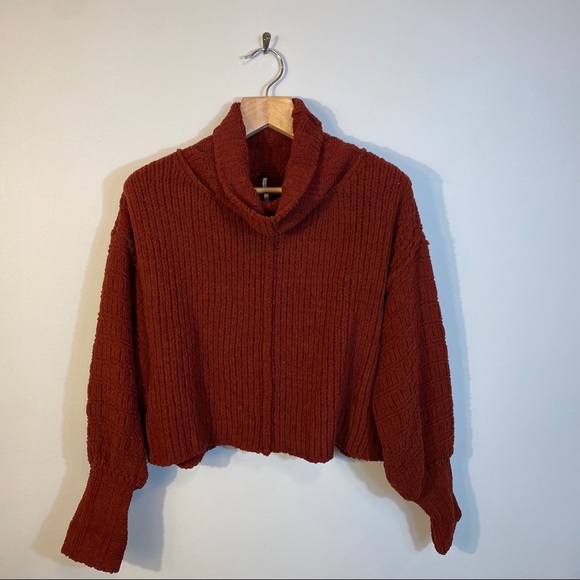 Free People Sweater | Be Yours Cowl Neck Pullover Sweater - Picture 12 of 15